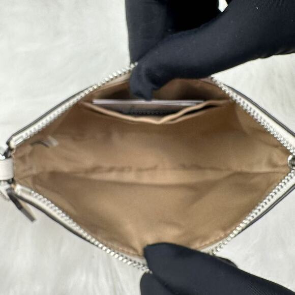 Coach Nolita 19 With Cherry Print Wristlet/Handbag In Leather Chalk CZ012 NWT - Picture 8 of 11